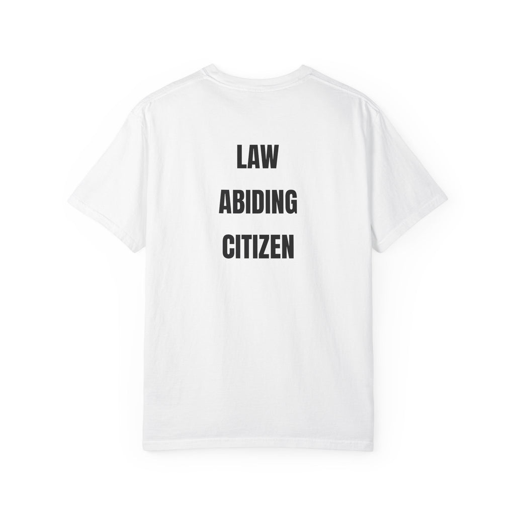White Law Abiding Citizen Graphic T-Shirt