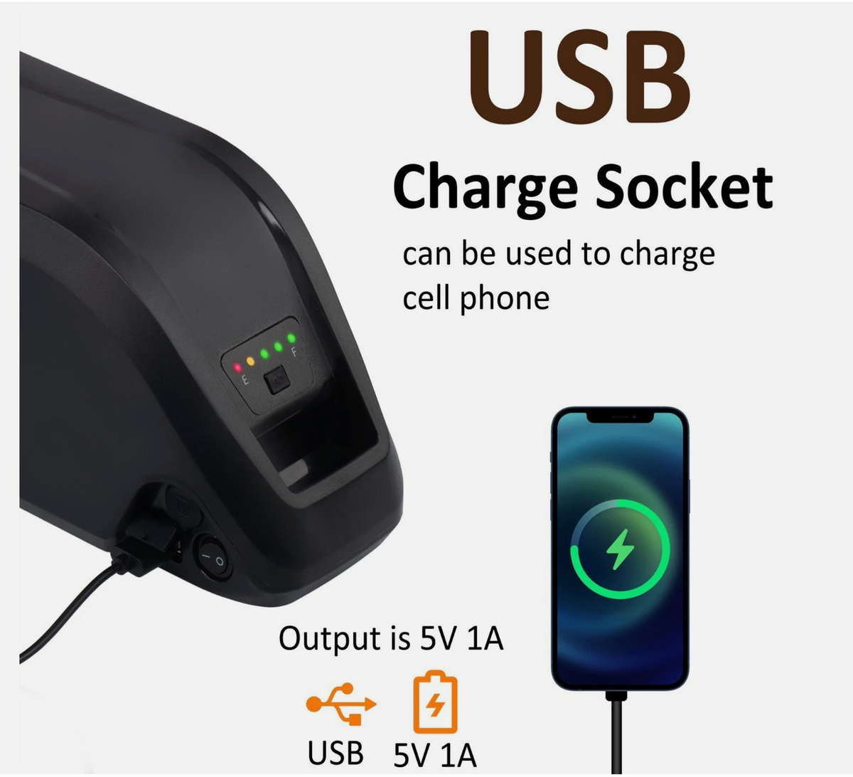 48v 20ah Upgraded e-bike Battery